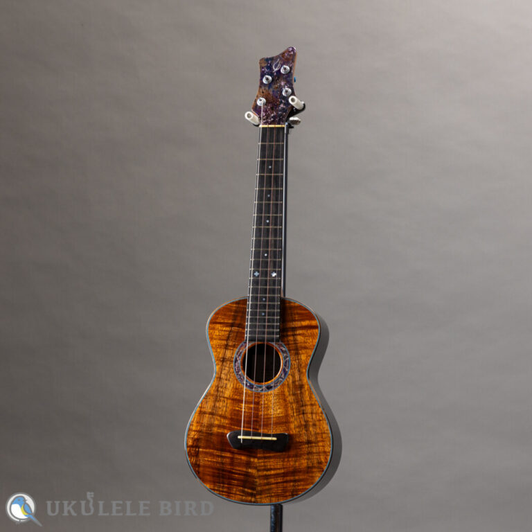 Leaf Instruments 照り葉 テナー Curly Hawaiian Koa UB 5th